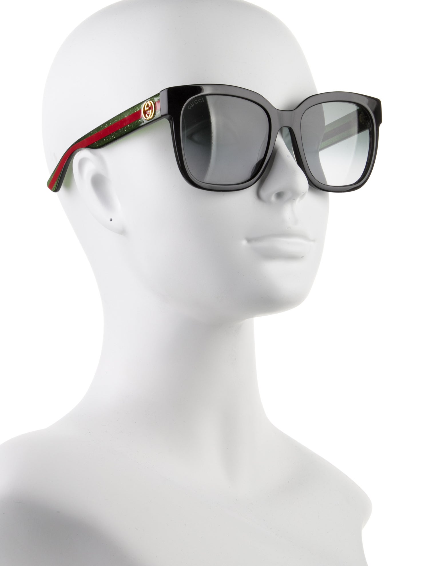 Gucci Interlocking G Logo Wayfarer Sunglasses